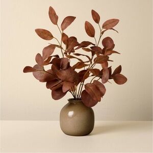 Hearth & Hand Magnolia Rusted Silver Dollar Eucalyptus Fall Arrangement
